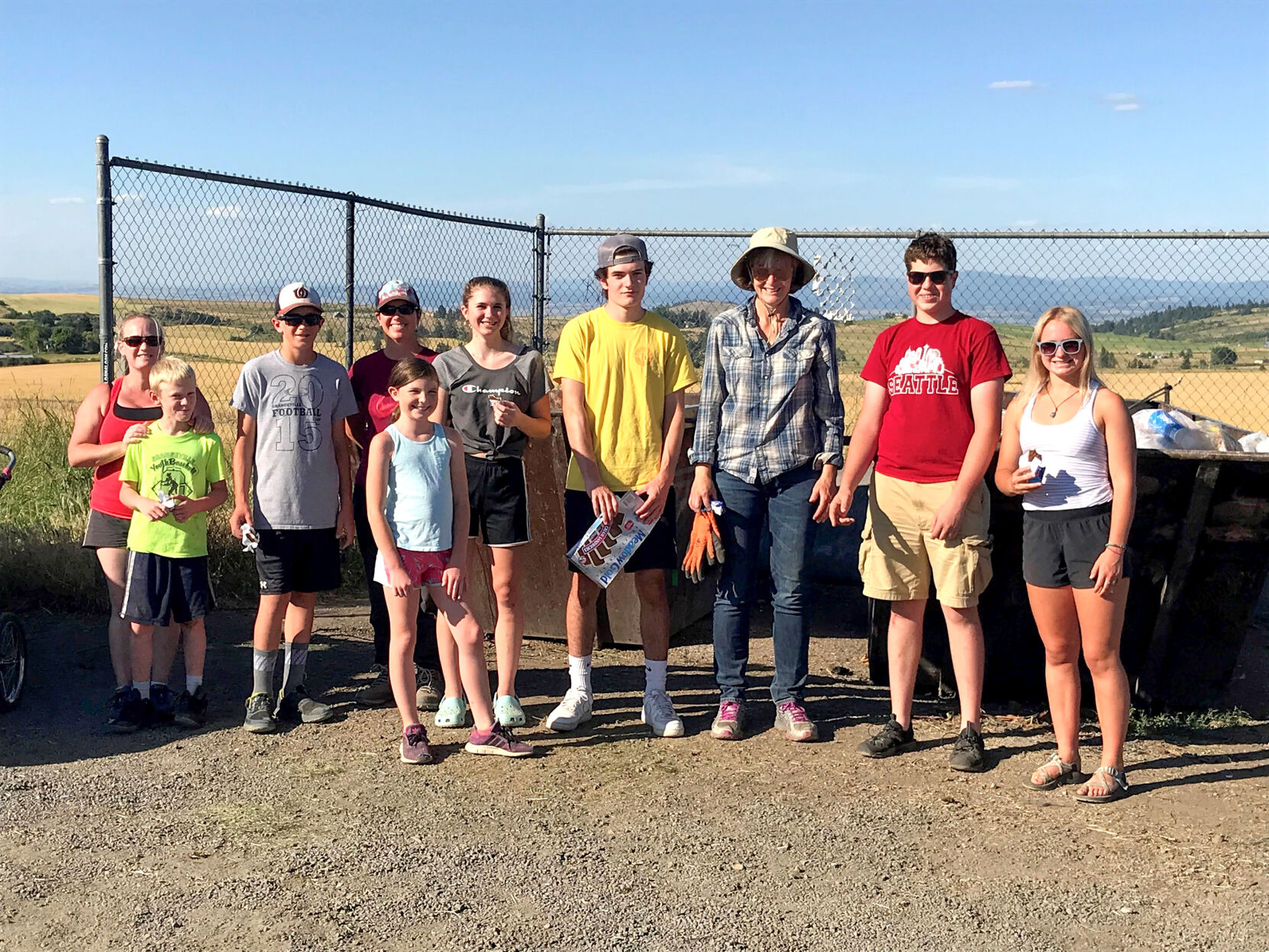 Lively Livestock Dumpster Cleanup